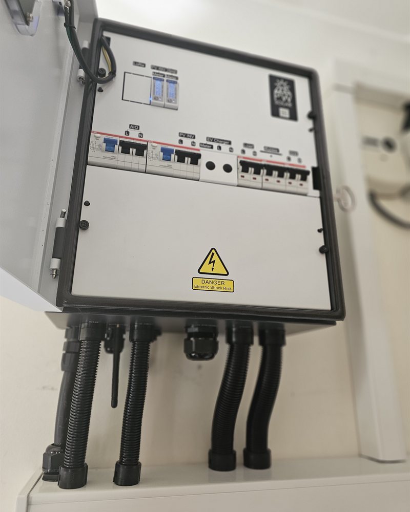 GivEnergy Gateway unit installed on a wall